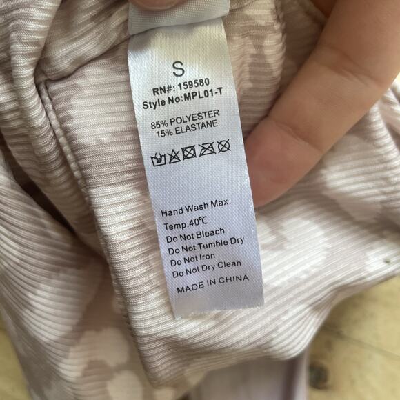 Pink Lily Boutique One Piece Womens Swim Suit leopard One Shoulder Tie‎ Sz Small - Picture 7 of 10